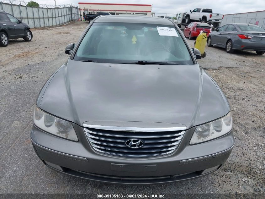 KMHFC46F49A373761 | 2009 HYUNDAI AZERA