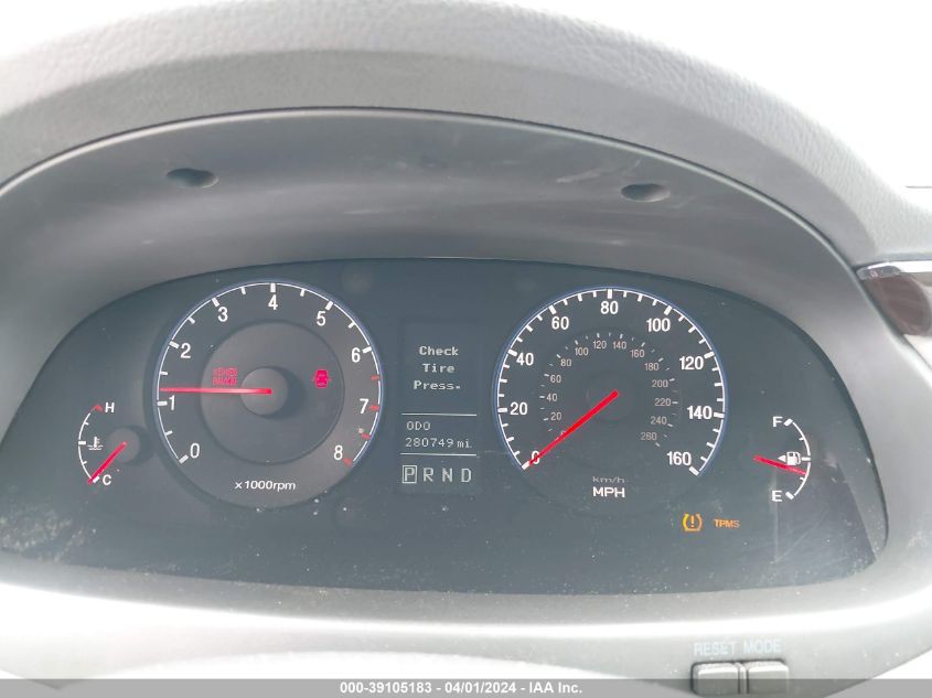 KMHFC46F49A373761 | 2009 HYUNDAI AZERA