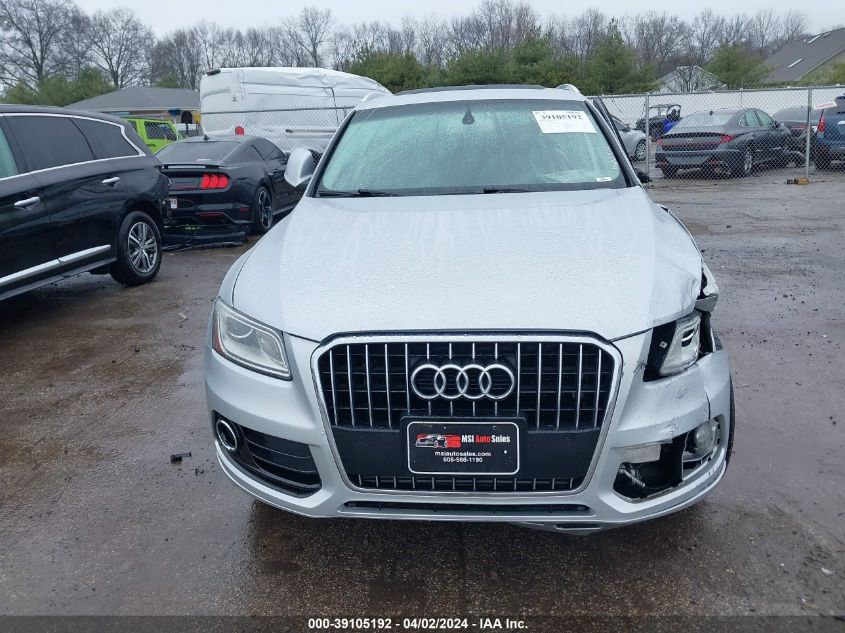 2014 Audi Q5 2.0T Premium VIN: WA1LFAFP8EA002435 Lot: 39105192