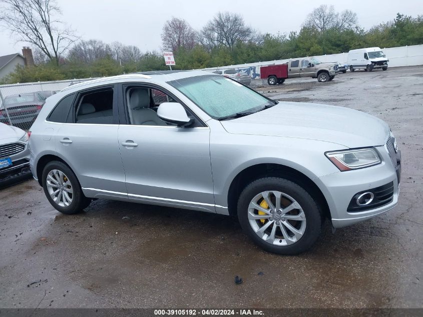 2014 Audi Q5 2.0T Premium VIN: WA1LFAFP8EA002435 Lot: 39105192