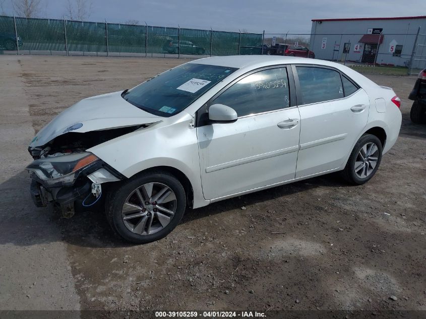 2014 TOYOTA COROLLA ECO/ECO PLUS/ECO PREMIUM - 5YFBPRHE3EB080996