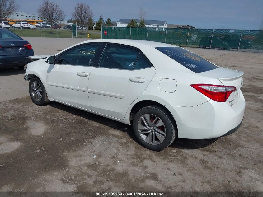 2014 TOYOTA COROLLA ECO/ECO PLUS/ECO PREMIUM - 5YFBPRHE3EB080996