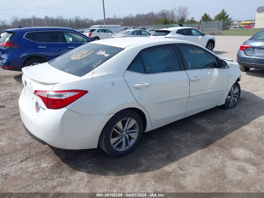 2014 TOYOTA COROLLA ECO/ECO PLUS/ECO PREMIUM - 5YFBPRHE3EB080996