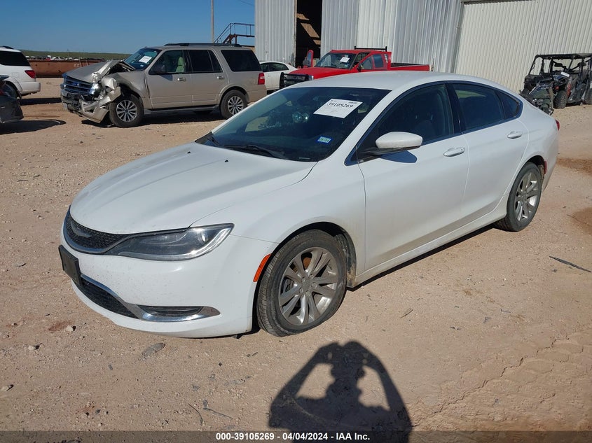 2015 CHRYSLER 200 LIMITED - 1C3CCCABXFN620795