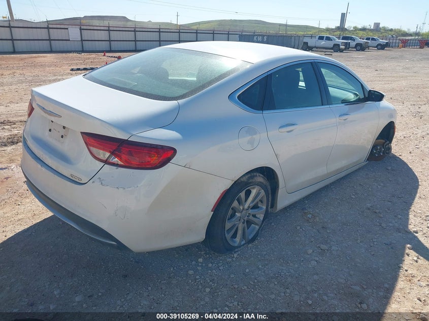 2015 CHRYSLER 200 LIMITED - 1C3CCCABXFN620795