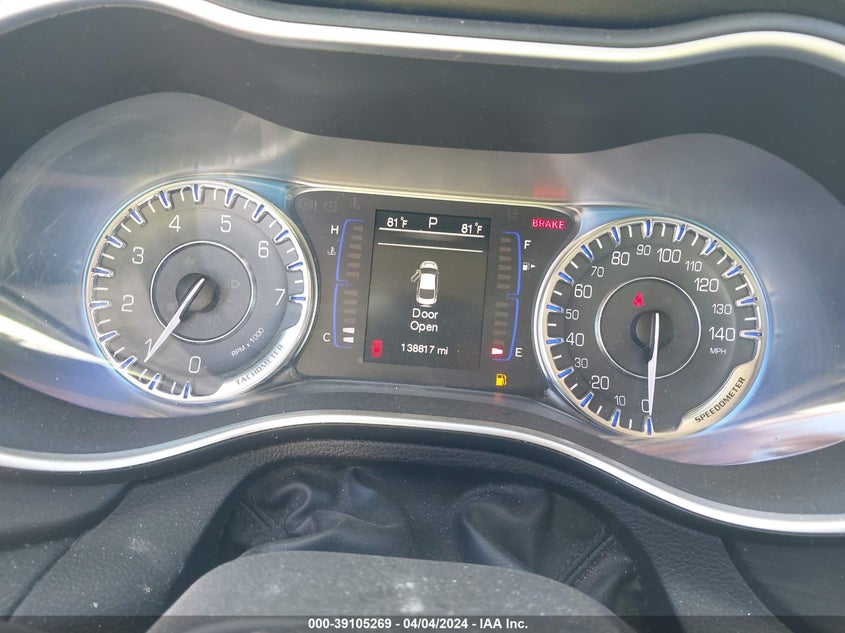 2015 CHRYSLER 200 LIMITED - 1C3CCCABXFN620795