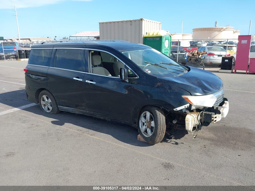 2016 Nissan Quest Platinum/S/Sl/Sv VIN: JN8AE2KP8G9152985 Lot: 39105317