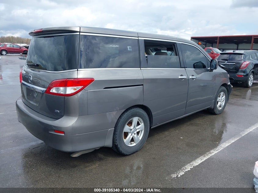 2015 Nissan Quest Platinum/S/Sl/Sv VIN: JN8AE2KP0F9129764 Lot: 39105340