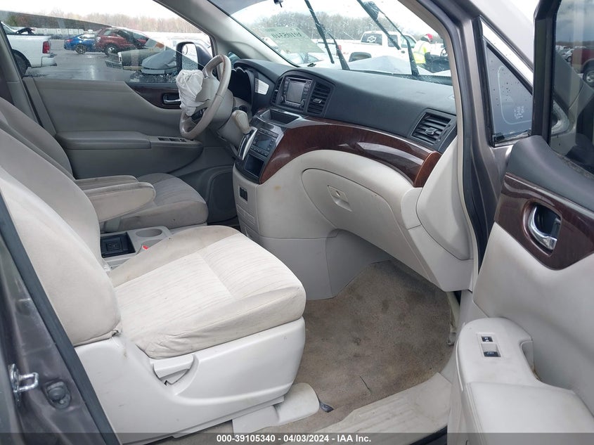 2015 Nissan Quest Platinum/S/Sl/Sv VIN: JN8AE2KP0F9129764 Lot: 39105340