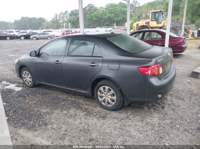 2T1BU40E29C134334 | 2009 TOYOTA COROLLA