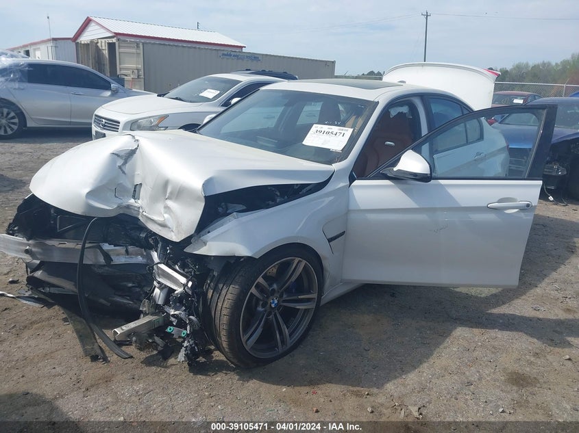 2016 BMW M3 VIN: WBS8M9C59G5D31610 Lot: 39105471