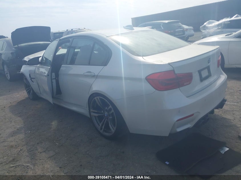 2016 BMW M3 VIN: WBS8M9C59G5D31610 Lot: 39105471