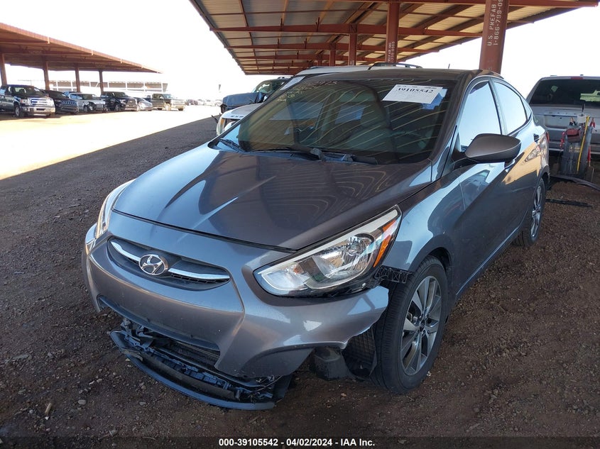 VIN KMHCT4AE6HU252356 2017 HYUNDAI ACCENT SE