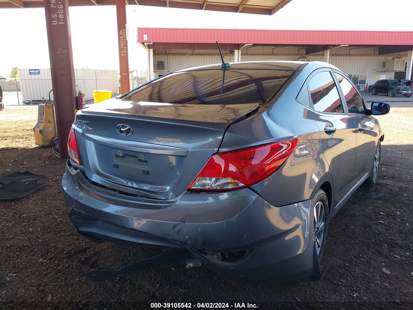 VIN KMHCT4AE6HU252356 2017 HYUNDAI ACCENT SE