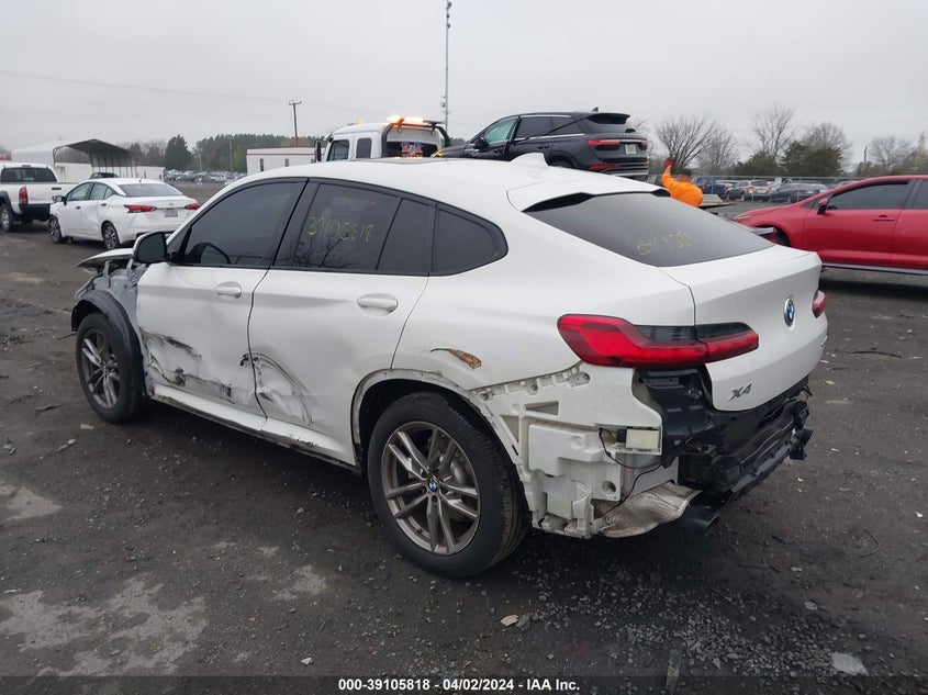 2021 BMW X4 xDrive30I VIN: 5UX2V1C00M9G24363 Lot: 39105818