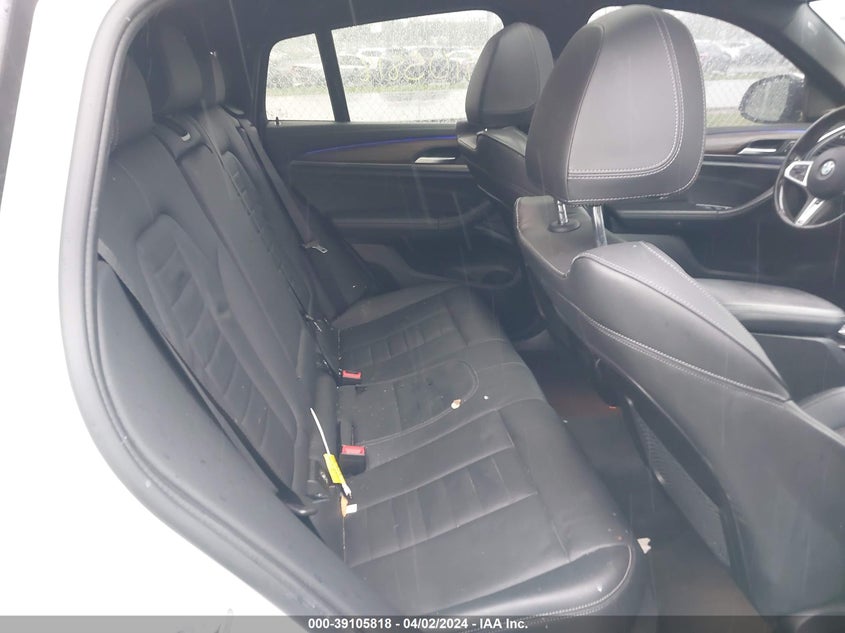 2021 BMW X4 2.0L I-4 DI, DOHC, V(VIN: 5UX2V1C00M9G24363