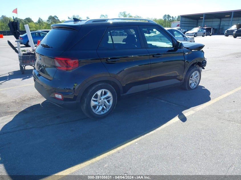 2020 Hyundai Venue Sel VIN: KMHRC8A32LU035427 Lot: 39105831