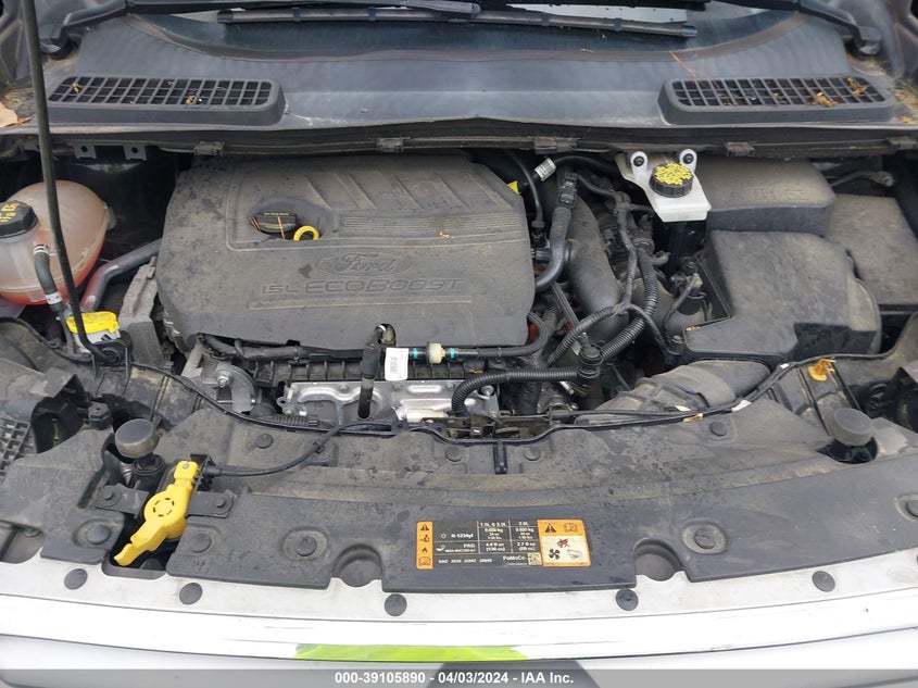VIN 1FMCU0GD6HUE88400 2017 FORD ESCAPE SE