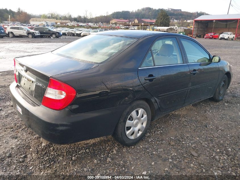 4T1BE32K03U160379 | 2003 TOYOTA CAMRY