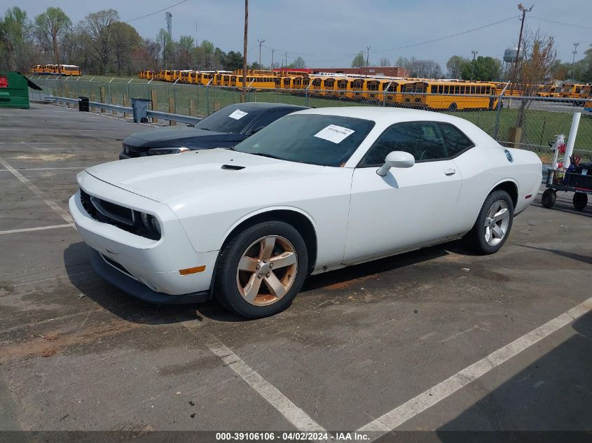 2B3CJ4DG8BH601231 | 2011 DODGE CHALLENGER