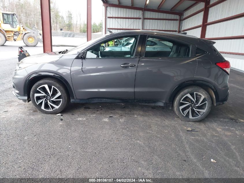 2019 Honda Hr-V Sport VIN: 3CZRU6H12KG704382 Lot: 39106107