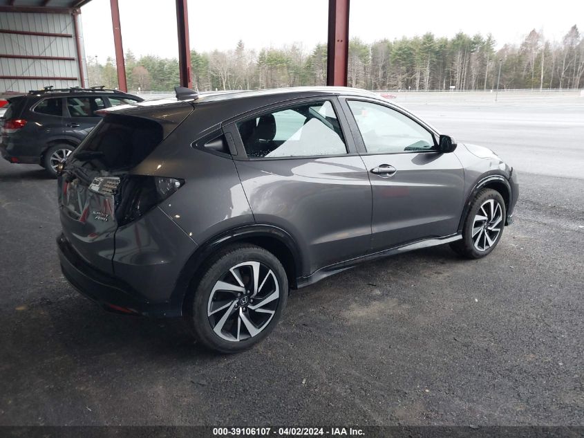 2019 Honda Hr-V Sport VIN: 3CZRU6H12KG704382 Lot: 39106107