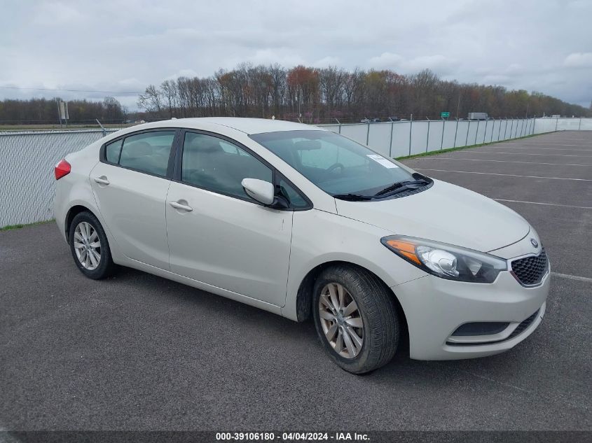 KNAFX4A63E5064315 | 2014 KIA FORTE