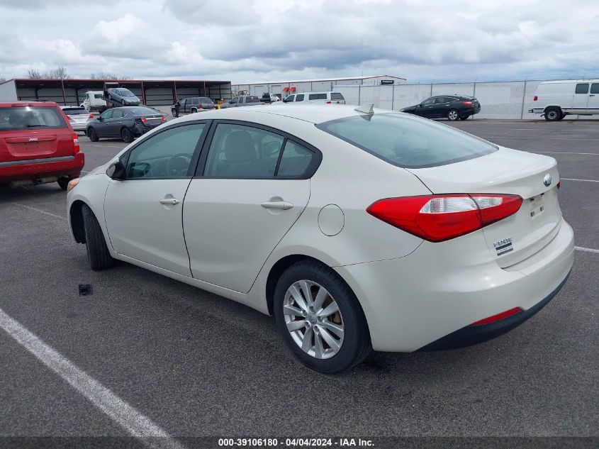 KNAFX4A63E5064315 | 2014 KIA FORTE