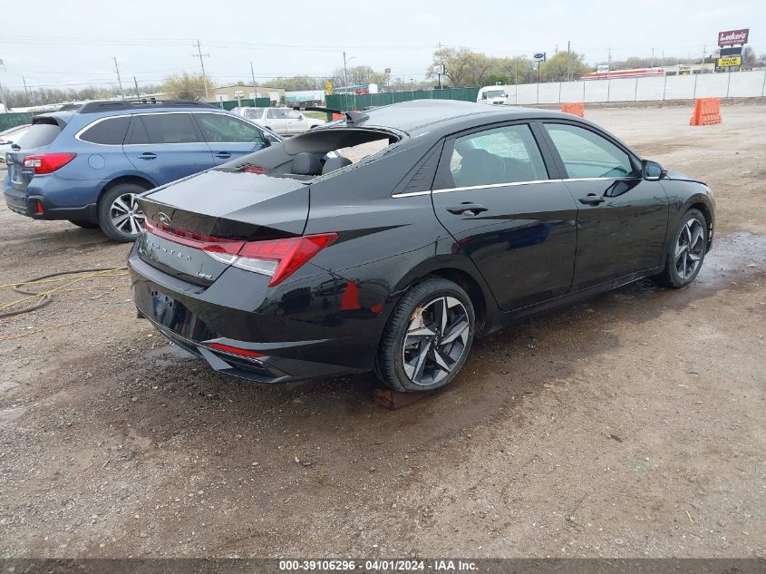 2023 HYUNDAI ELANTRA LIMITED - KMHLP4AGXPU431892