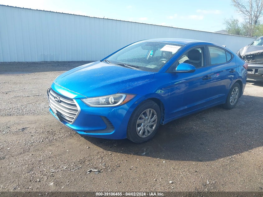 VIN KMHD74LF3HU084741 2017 HYUNDAI ELANTRA SE