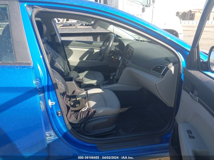 VIN KMHD74LF3HU084741 2017 HYUNDAI ELANTRA SE