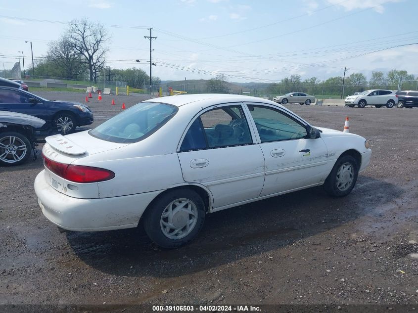 1MEFM13P7WW603898 1998 Mercury Tracer Ls