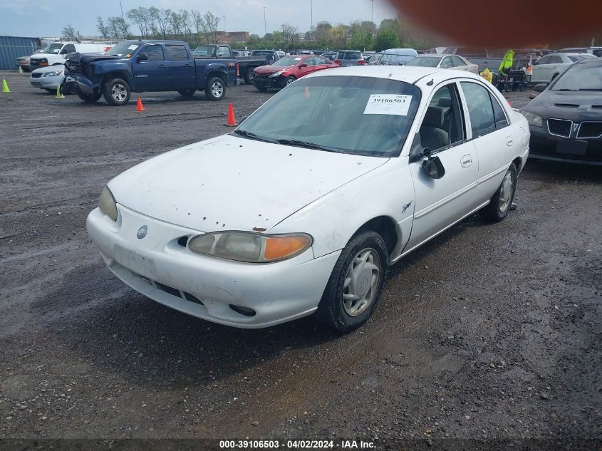 1MEFM13P7WW603898 1998 Mercury Tracer Ls