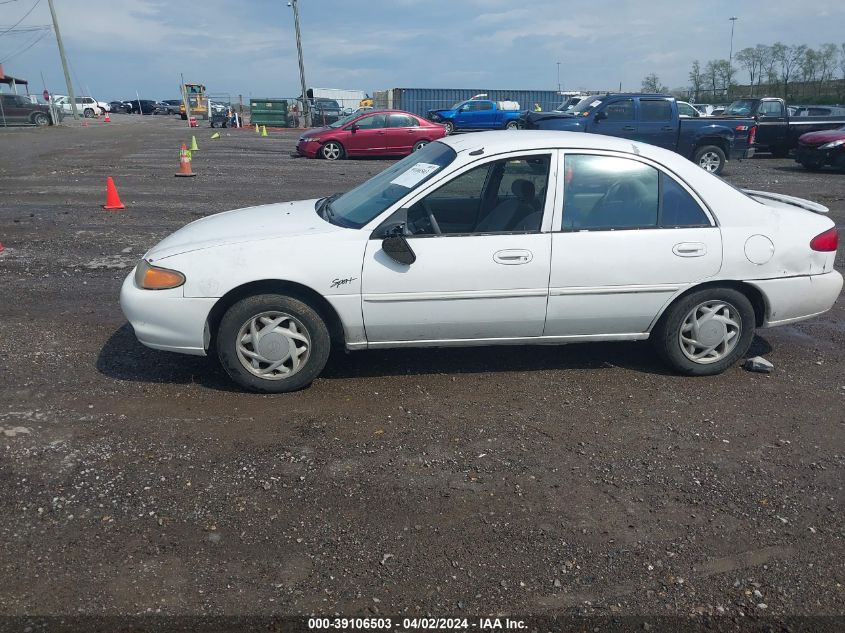 1MEFM13P7WW603898 1998 Mercury Tracer Ls