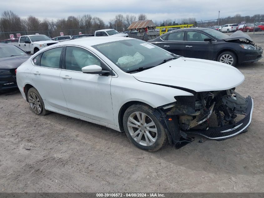 2015 Chrysler 200 Limited VIN: 1C3CCCAB8FN693597 Lot: 39106572