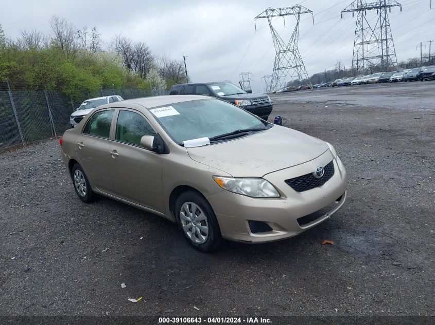 2T1BU40E69C024273 | 2009 TOYOTA COROLLA