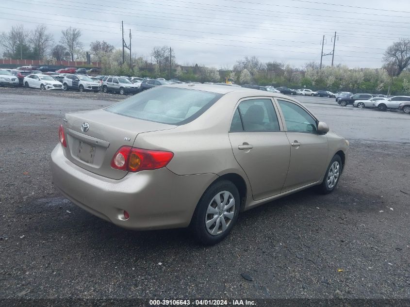 2T1BU40E69C024273 | 2009 TOYOTA COROLLA