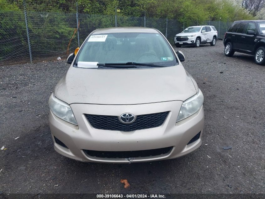 2T1BU40E69C024273 | 2009 TOYOTA COROLLA