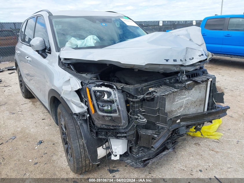 2022 Kia Telluride Ex VIN: 5XYP3DHC3NG314092 Lot: 39106734