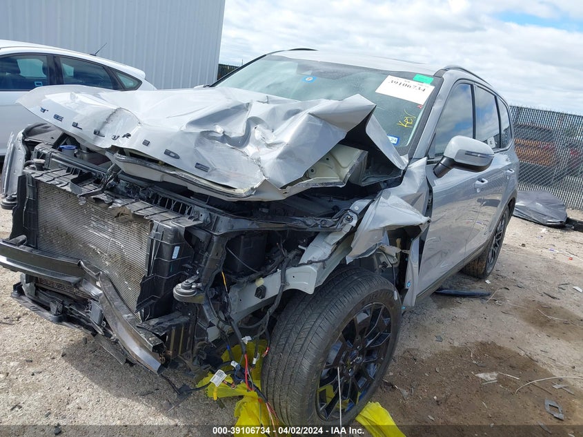 2022 Kia Telluride Ex VIN: 5XYP3DHC3NG314092 Lot: 39106734