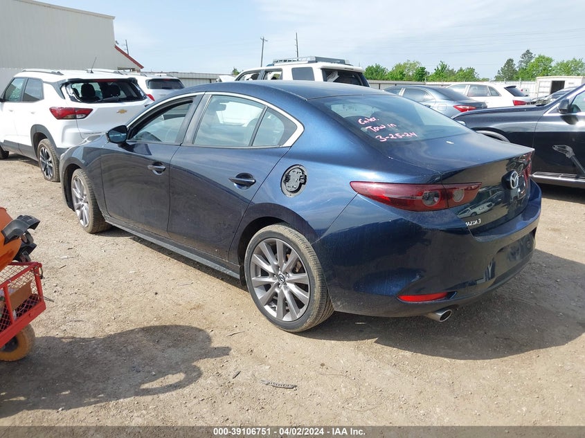 VIN JM1BPABL8M1315601 2021 MAZDA MAZDA3 SELECT