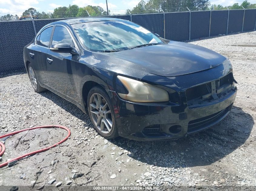 2010 Nissan Maxima 3.5 Sv VIN: 1N4AA5AP9AC861936 Lot: 39106777