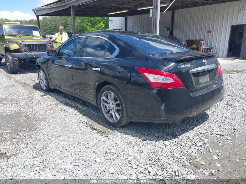 2010 Nissan Maxima 3.5 Sv VIN: 1N4AA5AP9AC861936 Lot: 39106777