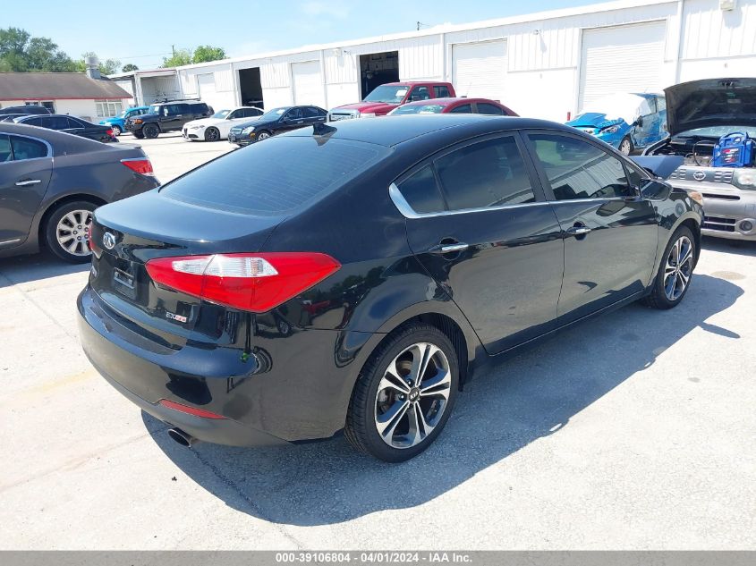 KNAFZ4A86E5207916 | 2014 KIA FORTE