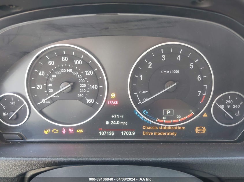 2016 BMW 320I XDRIVE - WBA8E5G56GNU21749