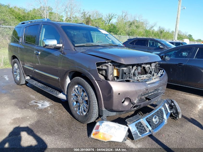 2015 Nissan Armada Platinum/Sl/Sv VIN: 5N1BA0NF5FN608011 Lot: 39106876