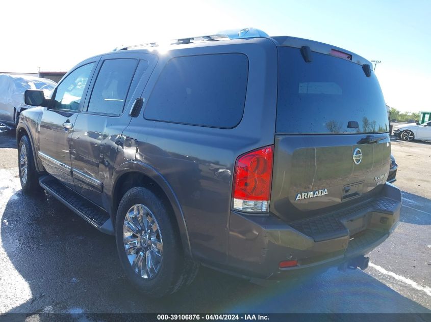 5N1BA0NF5FN608011 2015 Nissan Armada Platinum/Sl/Sv