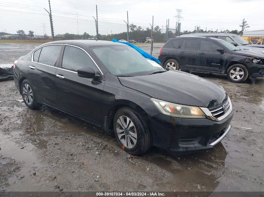 2013 Honda Accord Lx VIN: 1HGCR2F3XDA146228 Lot: 39107034