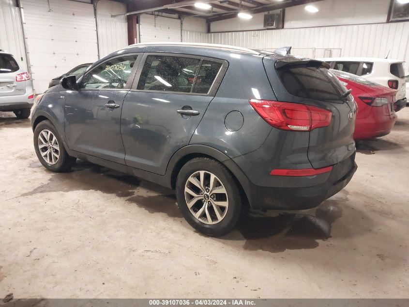 2015 Kia Sportage Lx VIN: KNDPBCAC9F7771169 Lot: 39107036