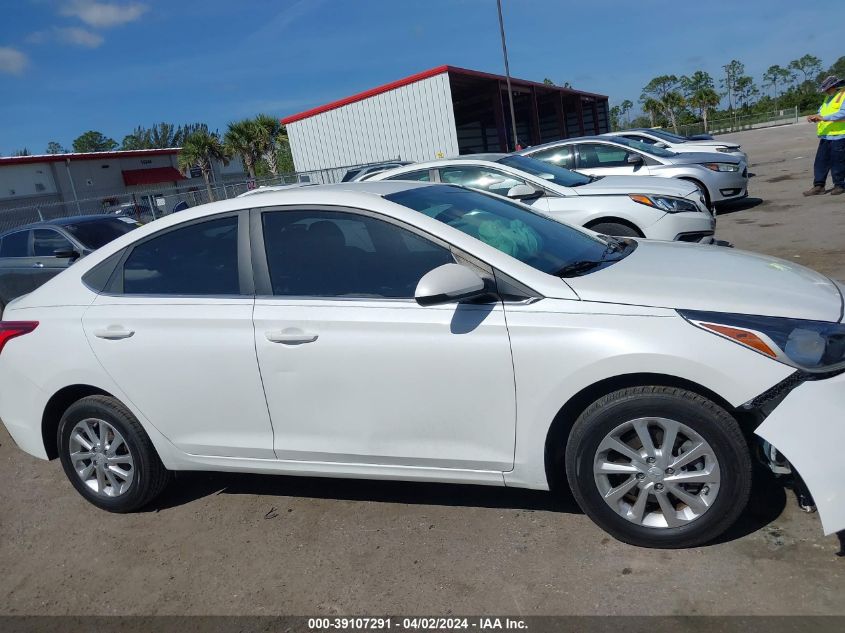 2020 Hyundai Accent Sel VIN: 3KPC24A65LE094292 Lot: 39107291